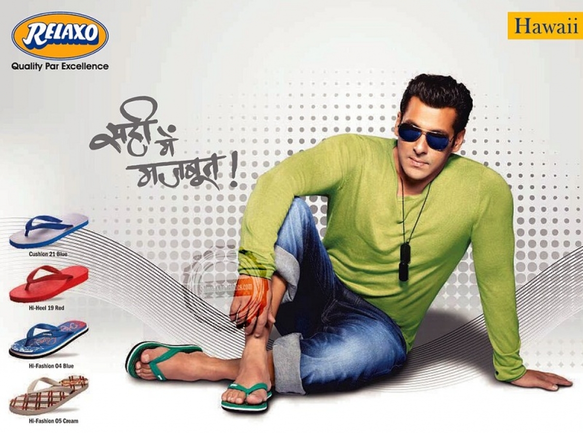 Relaxo Footwear ropes in Salman Khan as brand ambassador for new slippers range
